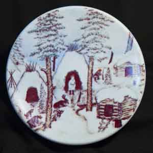 andreas alariest for arabia of finland small ethnic plate